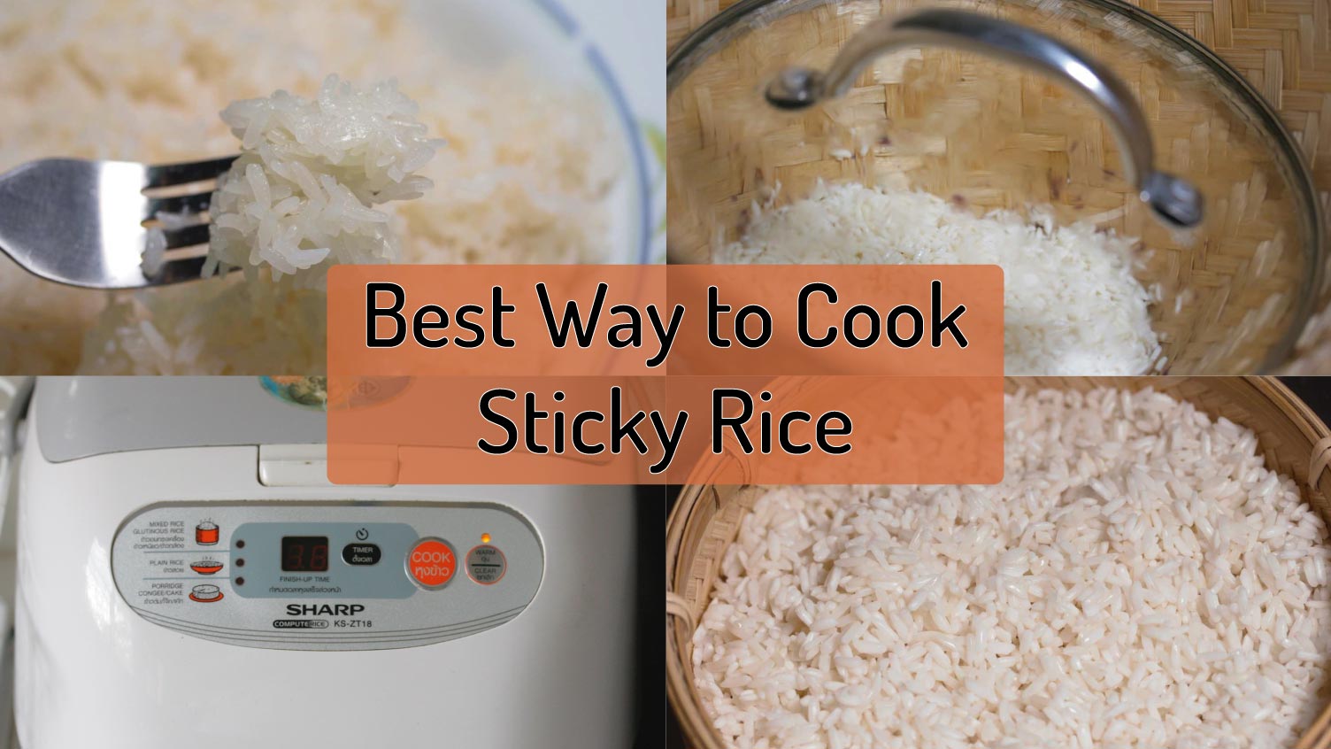 How to Cook Thai/Lao Sticky Rice without a Steamer